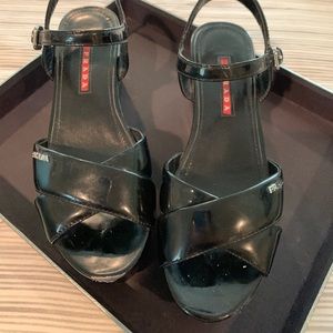 Prada Wedge Sandals